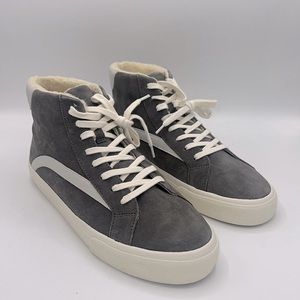 Madewell Men’s Sidewalk High-Top Sneakers in Suede and Leather size 11 (NWB)